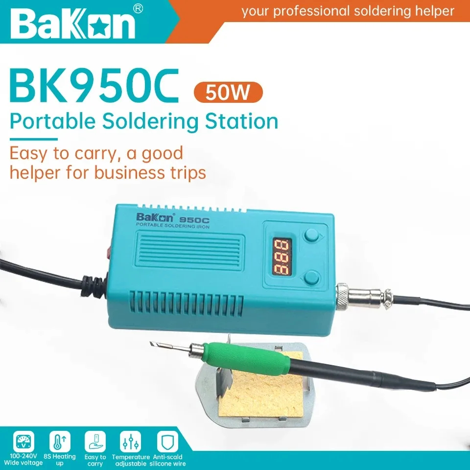 Bakon Portable Digital Screen  - Soldering Iron Temperature Probe recension och pris