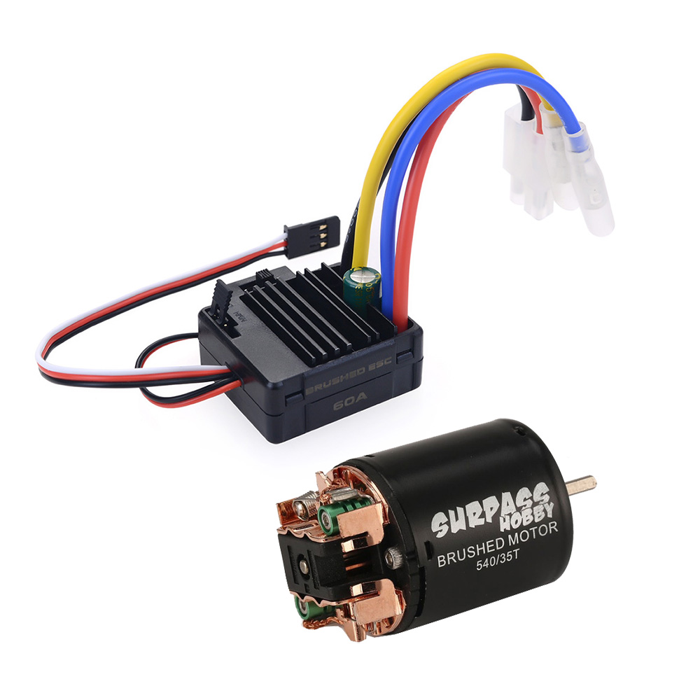 SURPASS HOBBY 540 Brushed Moto - Servo Sg90 recension och pris