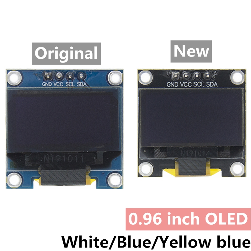 0.96 inch IIC Serial 4pin Whit - Oled Display 0.96 recension och pris