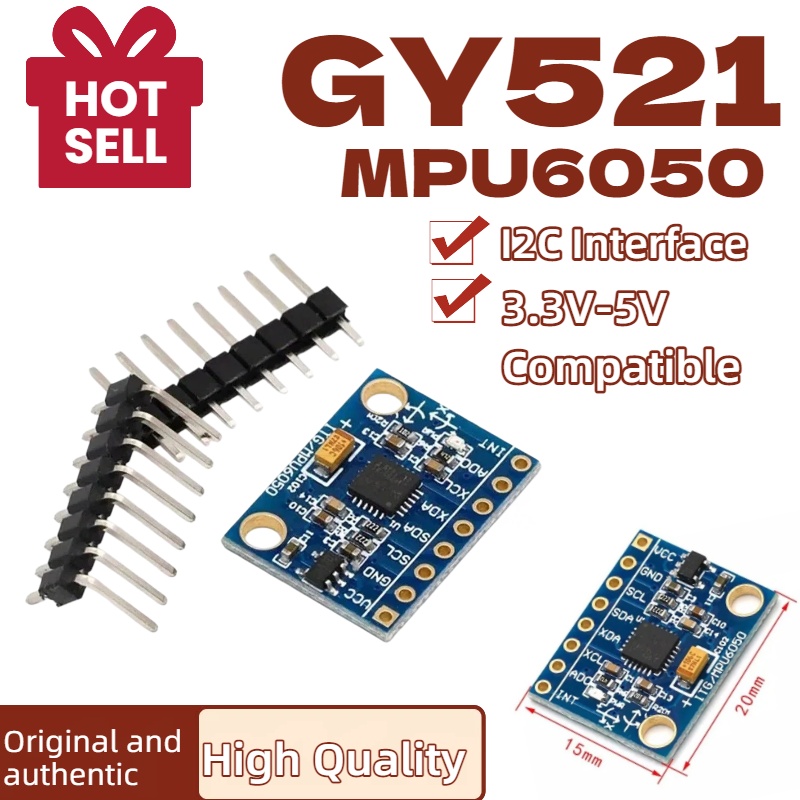 1/5/10pcs GY521 GY-521 MPU6050 - Mpu6050 recension och pris