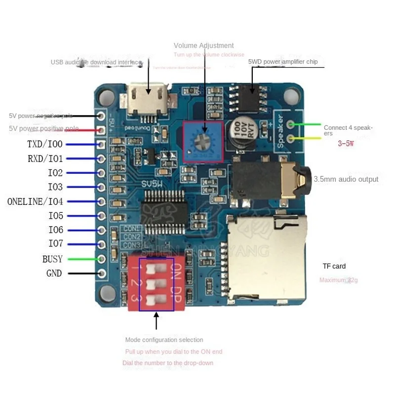 Voice Sound Playback Module Ar - Sd Card Module recension och pris