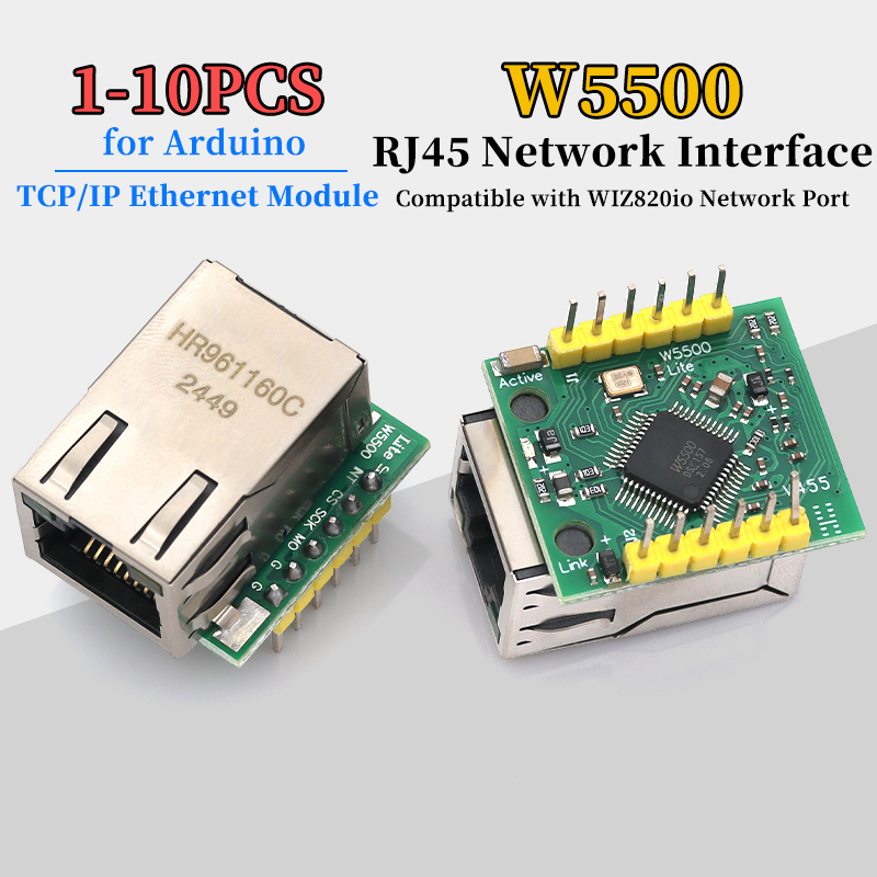 1/5/10Pcs W5500 Module TCP/IP  - Ethernet W5500 recension och pris
