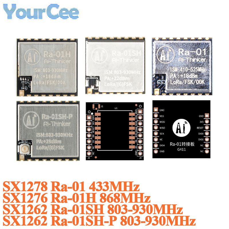 10pcs/1pc SX1276 LoRa Ra-01H 8 - Lora Rfm95 recension och pris