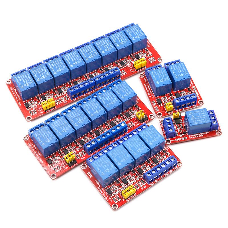 1/2/4/8-channel 5v/12v/24v Rel - Relay Module 1 Channel recension och pris