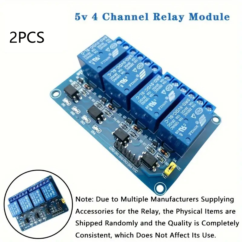 2pc 1/2/4/8 Channel 5v Relay M - Relay Module 4 Channel recension och pris