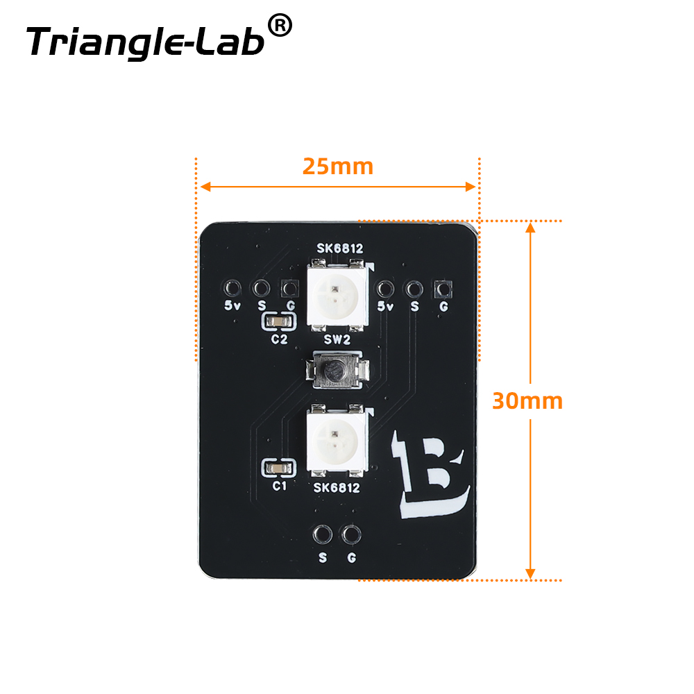 Trianglelab® Unwelded QuattroB - Neopixel recension och pris