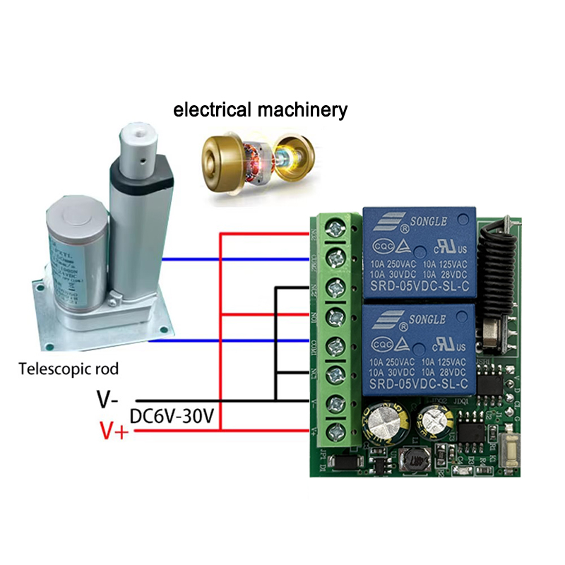 DC 9V 12V 24V AC 85-250V 2CH R - Joystick Module recension och pris