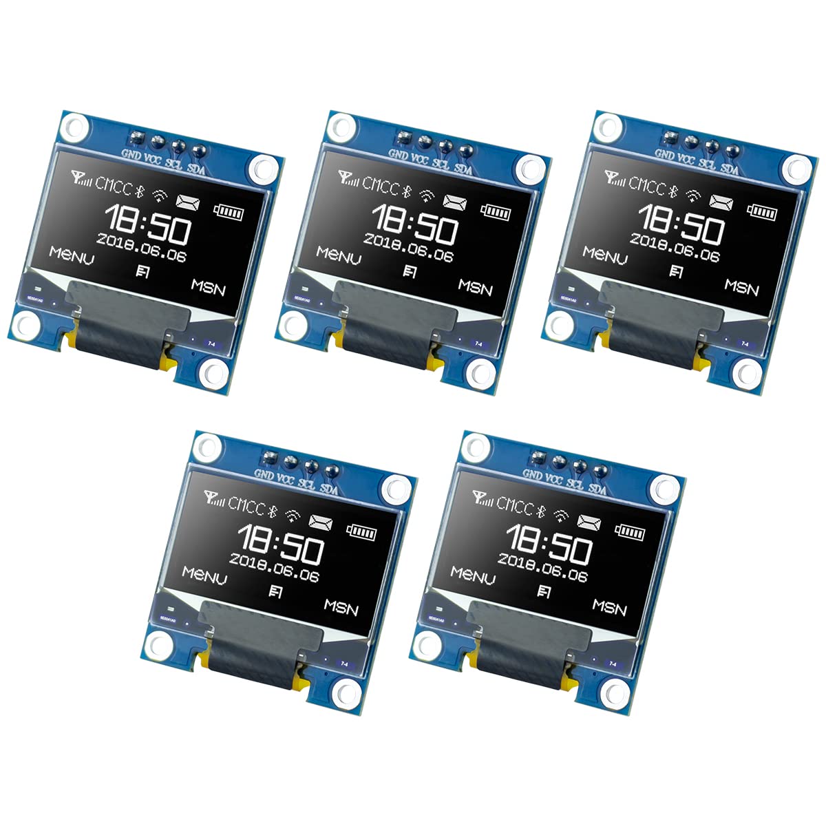 0.96 Inch OLED I2C IIC Display - Ssd1306 recension och pris