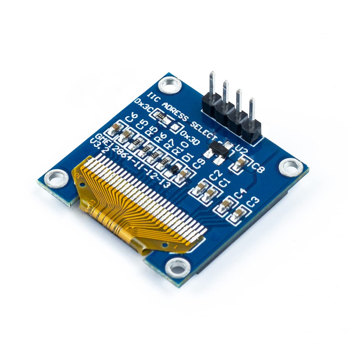 0.96 Inch OLED I2C IIC Display - Ssd1306 recension och pris