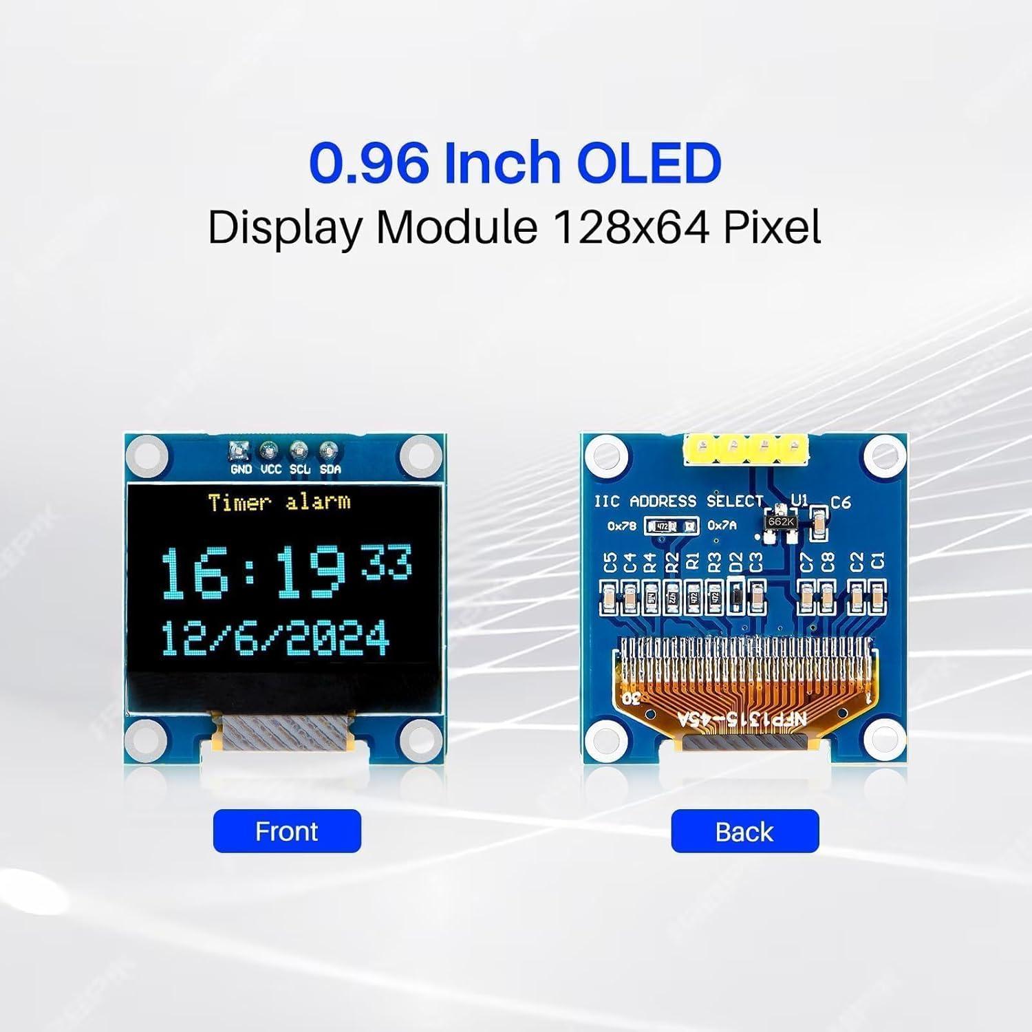 3PCS 0.96 Inch OLED Display Sc - Ssd1306 recension och pris