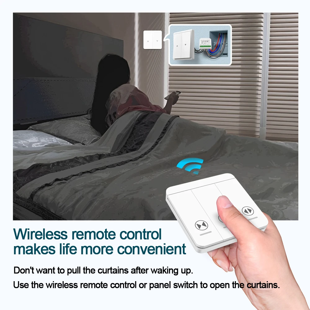 433 MHz RF Curtain Switch Modu - Joystick Module recension och pris