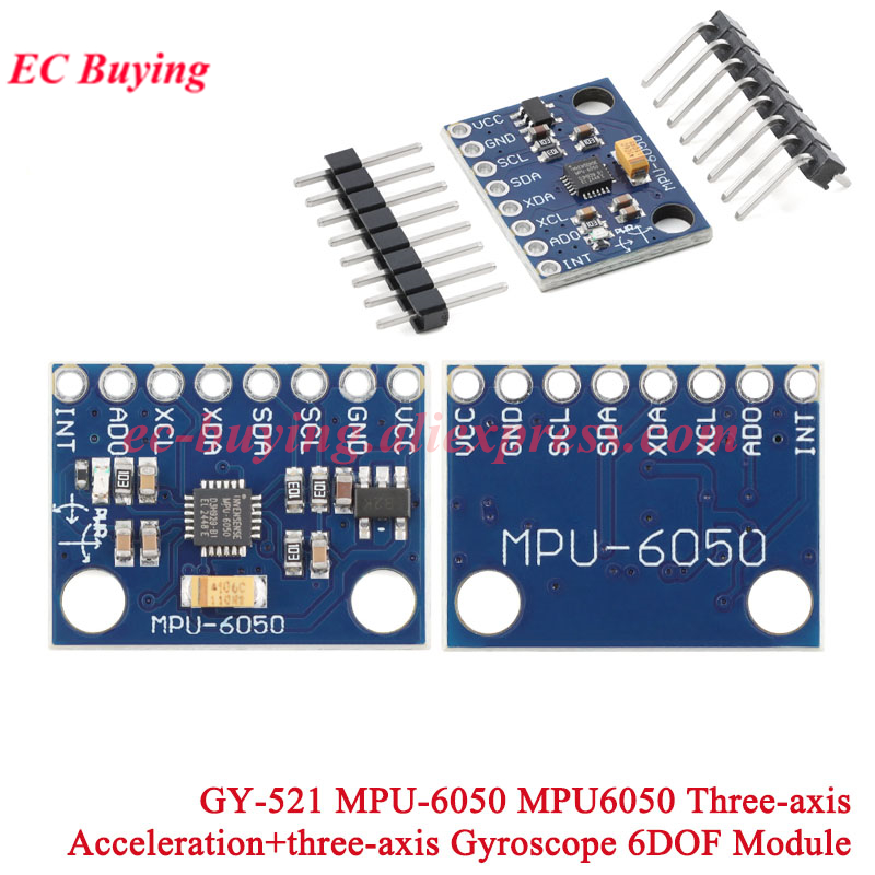 1-10Pcs GY-521 MPU-6050 MPU605 - Mpu6050 recension och pris