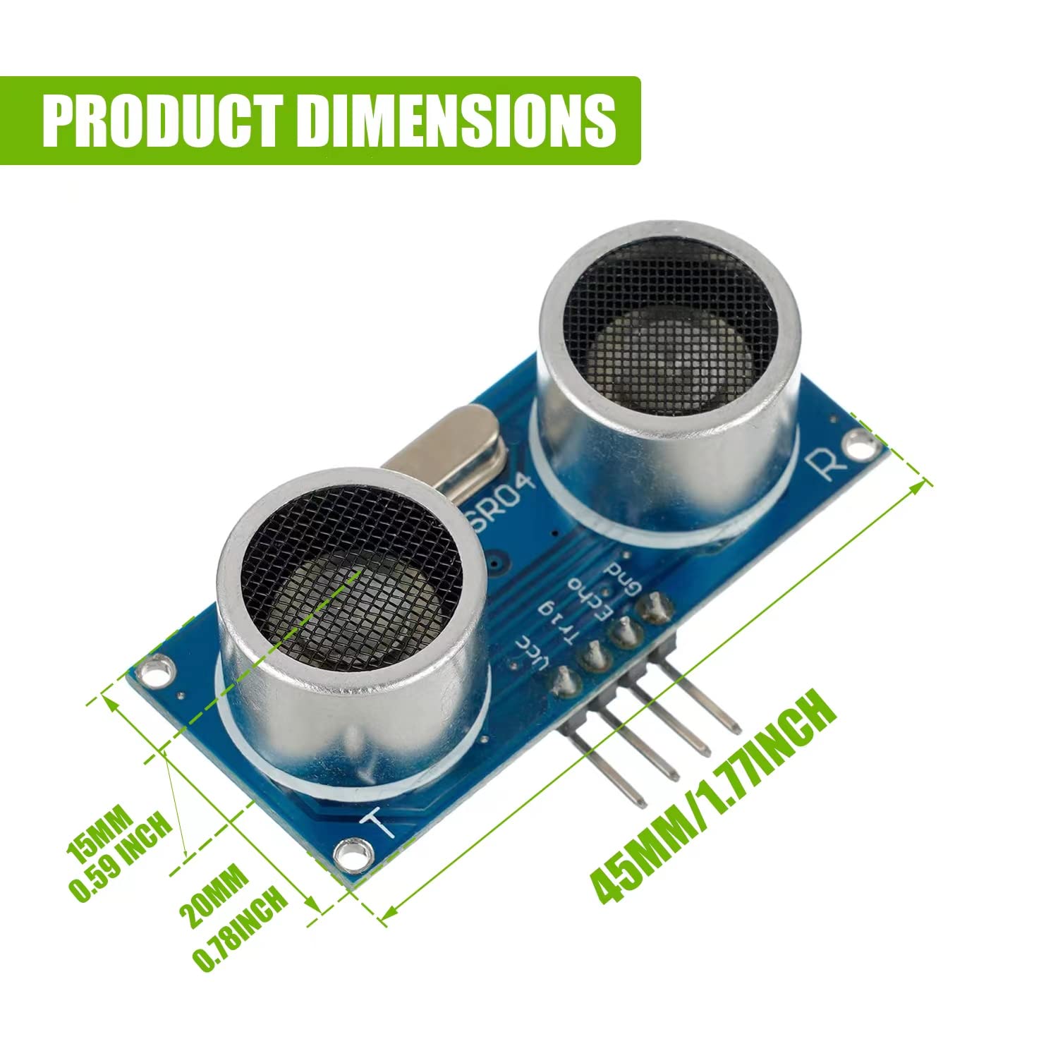 10pcs HC-SR04 Ultrasonic Senso - Ultrasonic Sensor Hc-Sr04 recension och pris