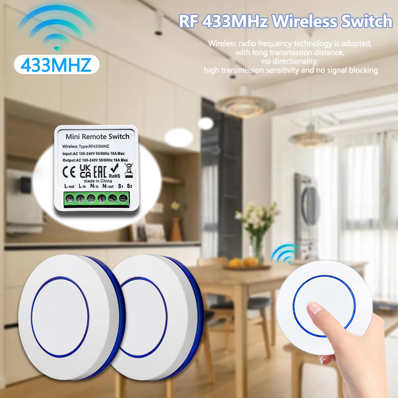 433HMz Wireless Light Switch 1 - Joystick Module recension och pris