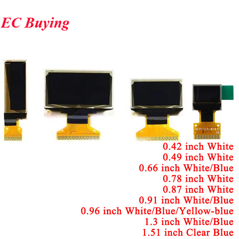OLED Display LCD 0.42 0.49 0.6 - Ssd1306 recension och pris