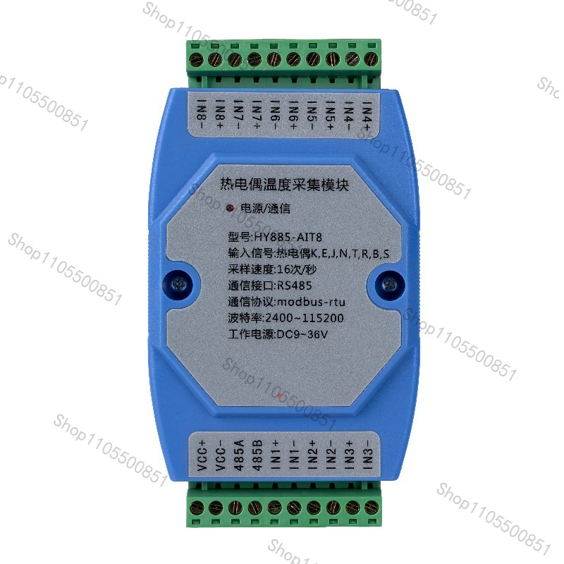 8-way K-type thermocouple PT10 - Thermocouple Module K Type recension och pris