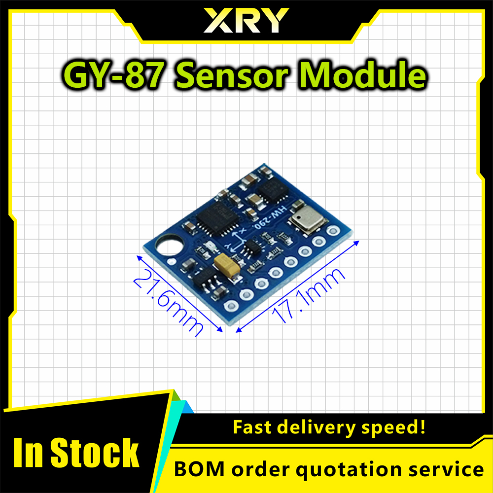 XRY GY-87 10DOF IMU Sensor Mod - Mpu6050 recension och pris