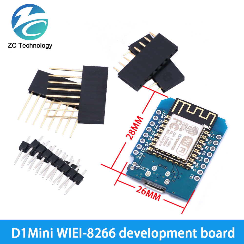 D1 Mini ESP8266 ESP-12F CH340G - Dht22 recension och pris
