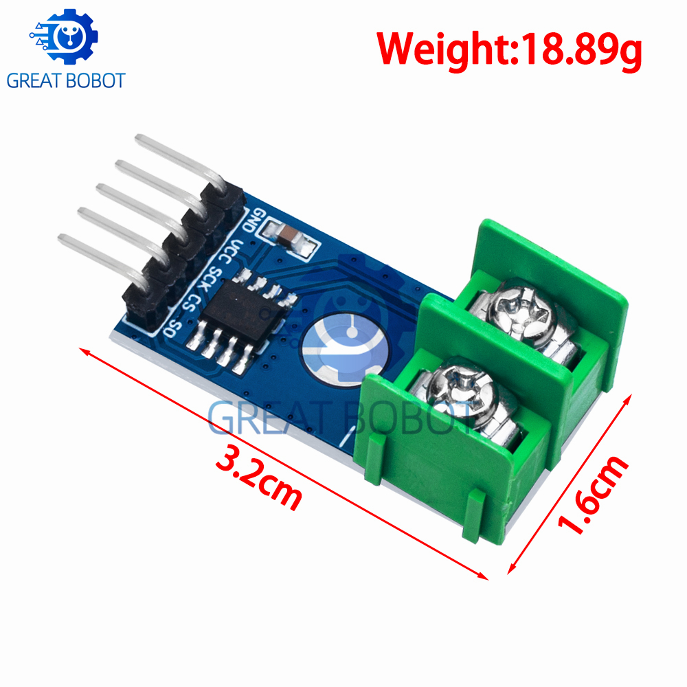 1PCS MAX6675 Module with K Typ - Thermocouple Module K Type recension och pris