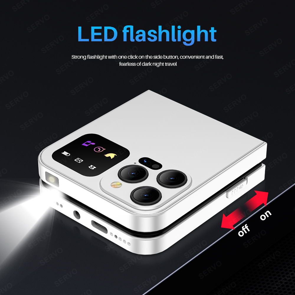 SERVO A50 PRO Flip Mobile Phon - Tft Display 2.4 recension och pris