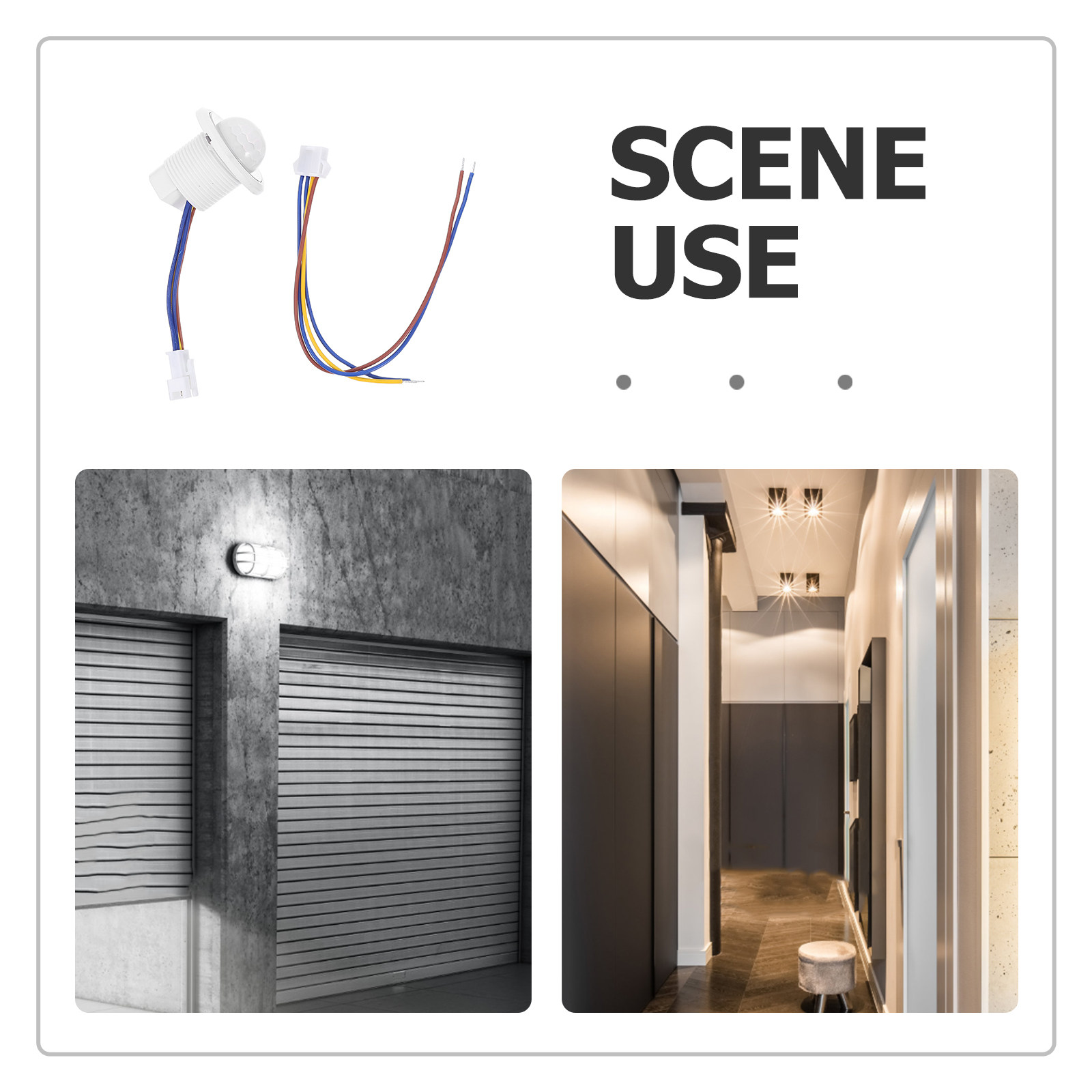 Motion Sensor Light Switch Inf - Pir Motion Sensor recension och pris