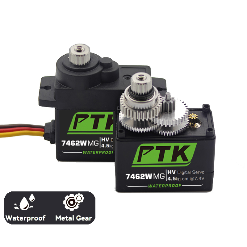 PTK 7462W MG Metal gear 9g mic - Servo Sg90 recension och pris