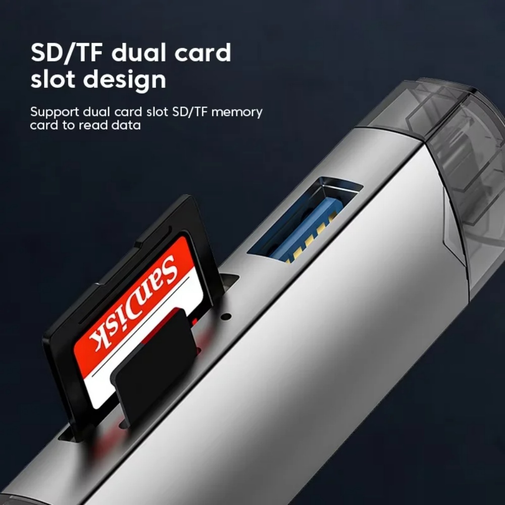 6‑in‑1 USB 3.0 OTG Card Reader - Sd Card Module recension och pris