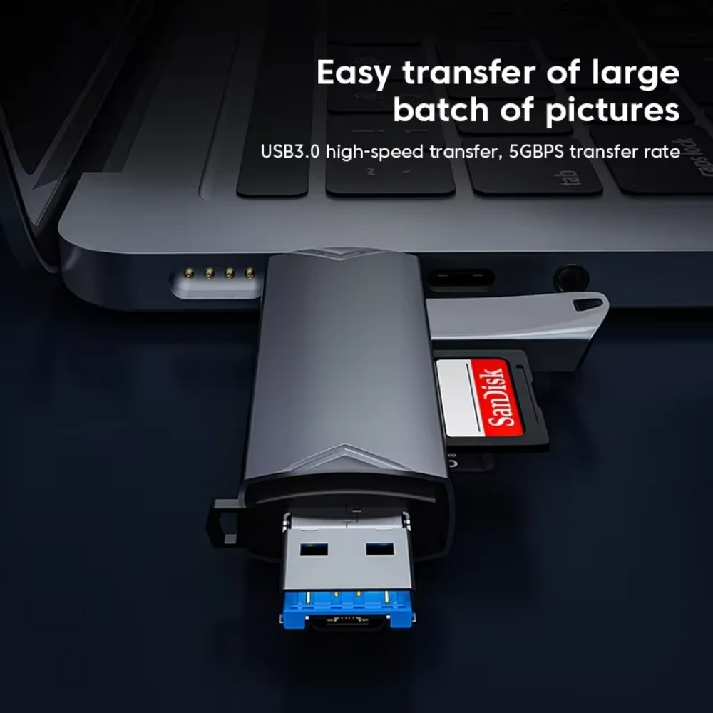 6‑in‑1 USB 3.0 OTG Card Reader - Sd Card Module recension och pris