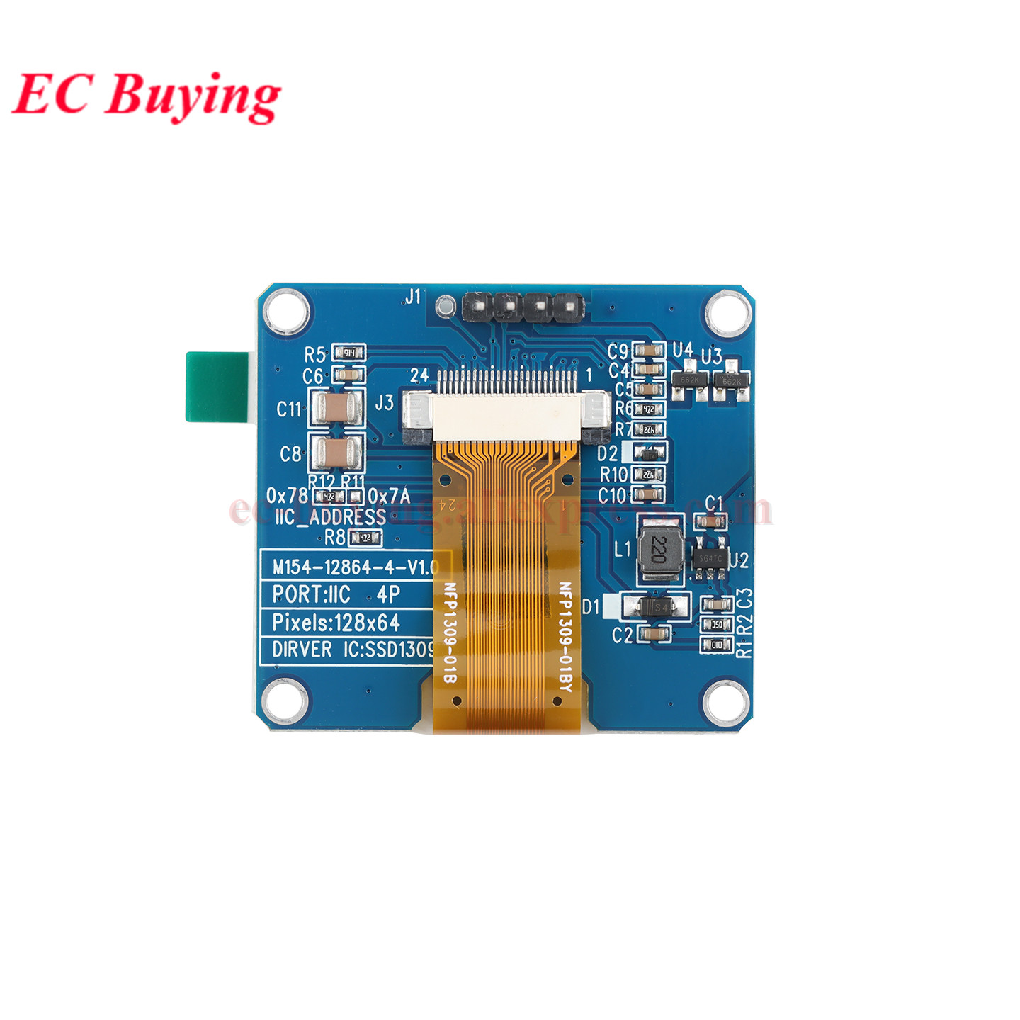 1.54 inch OLED Module 1.54” Di - Ssd1306 recension och pris