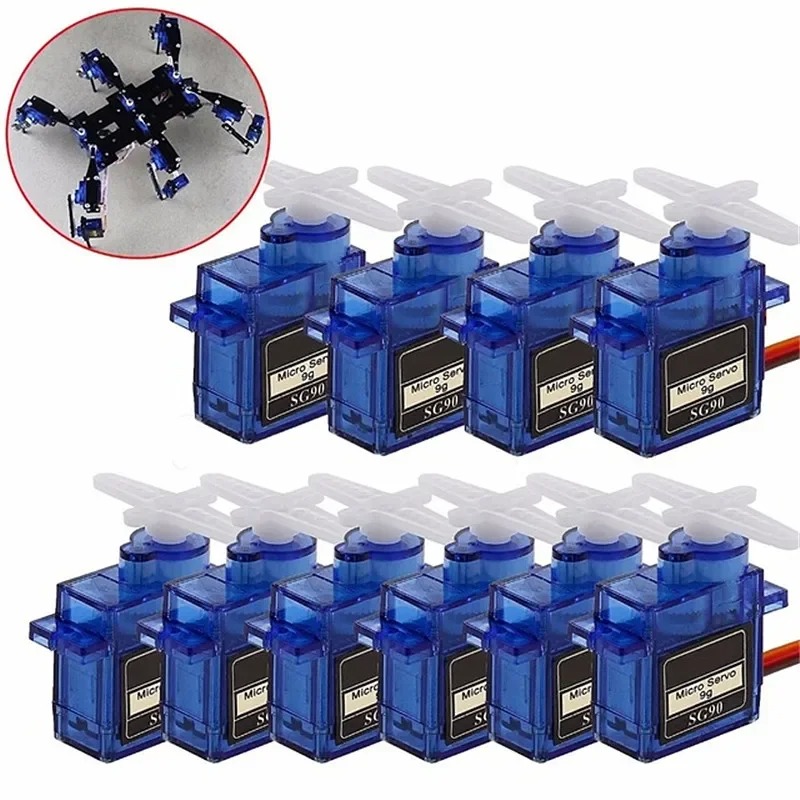 SG90 9G Micro Servo Motor Plas - Servo Sg90 recension och pris