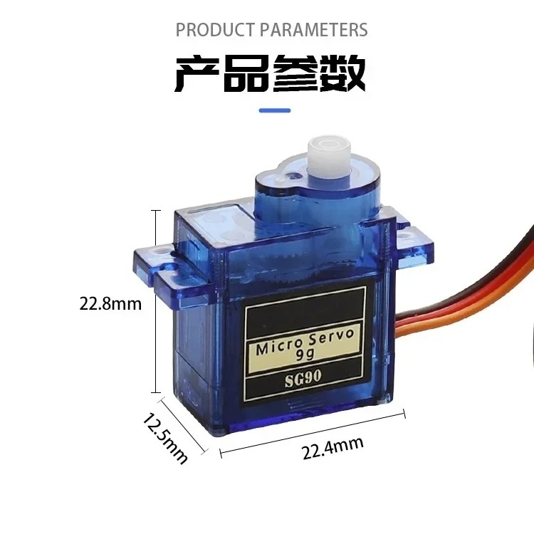 SG90 9G Micro Servo Motor Plas - Servo Sg90 recension och pris