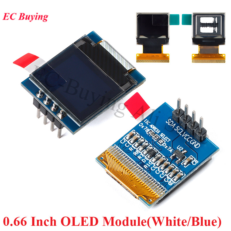 0.66 inch OLED LCD Dispaly Mod - Ssd1306 recension och pris
