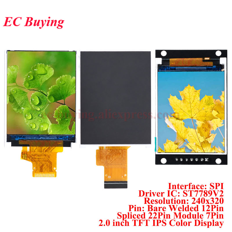 2.0 inch TFT IPS Color LCD Dis - Tft Display 2.4 recension och pris