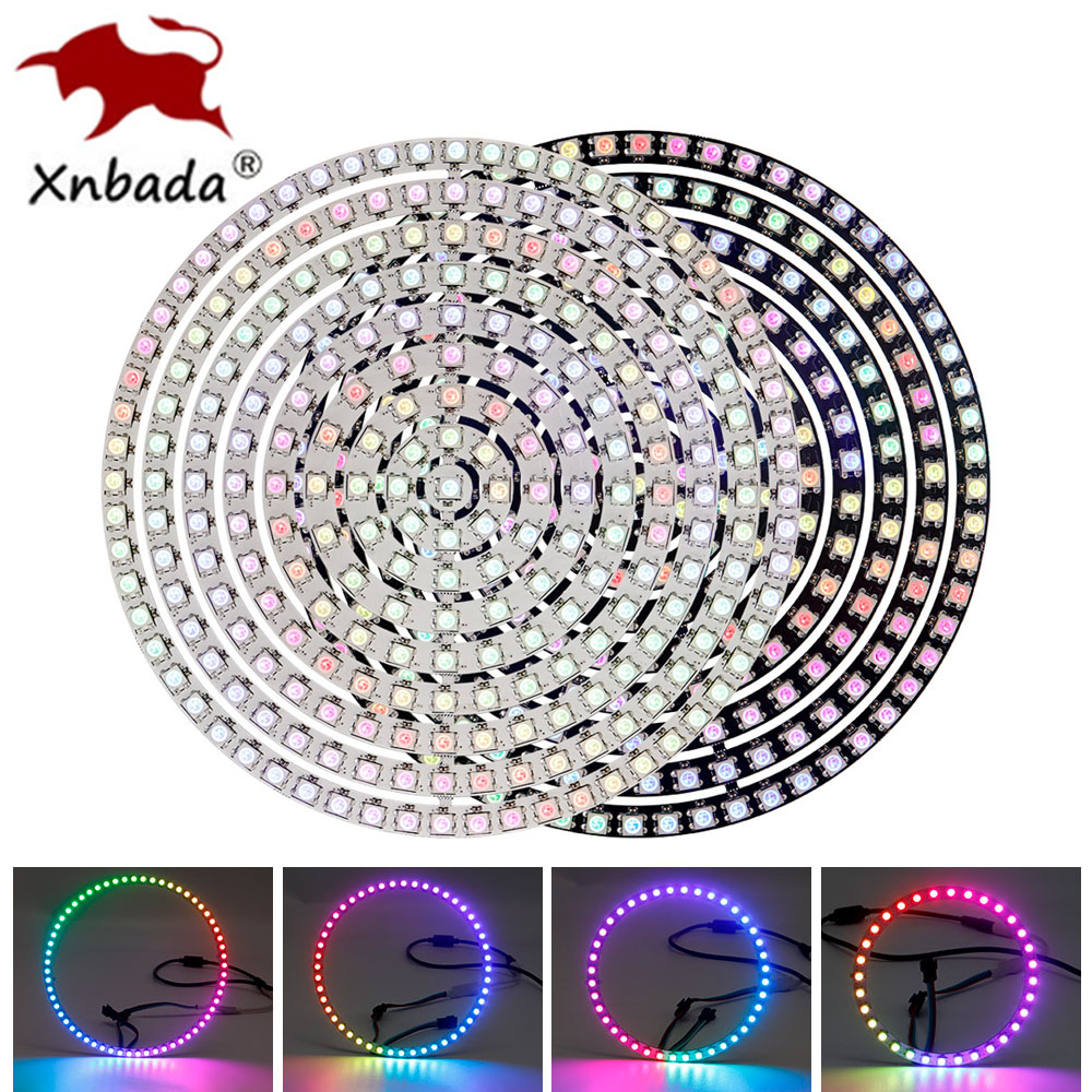 WS2812B RGBIC LED Ring Individ - Neopixel recension och pris