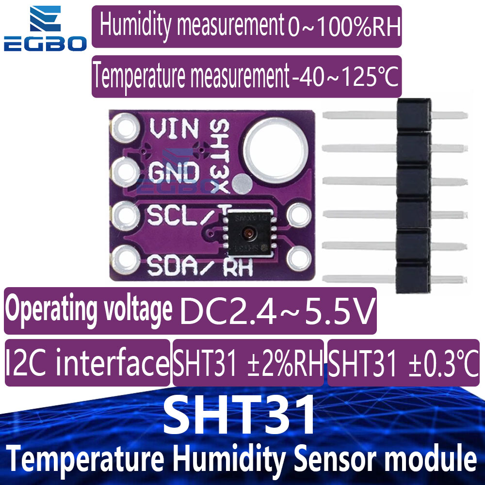 1PCS SHT31 Temperature & SHT31 - Sht31 recension och pris