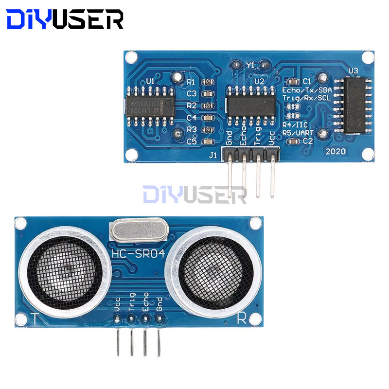 DIYUSER 2pcs Ultrasonic Module - Ultrasonic Sensor Hc-Sr04 recension och pris