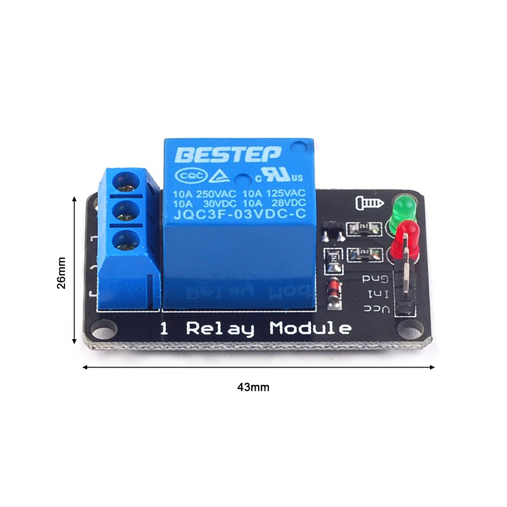 Low Level Triggered Luminous R - Relay Module 4 Channel recension och pris