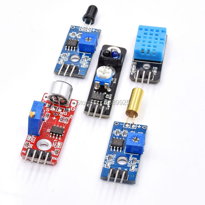 16 Kinds of Sensor Module Kit  - Ultrasonic Sensor Hc-Sr04 recension och pris